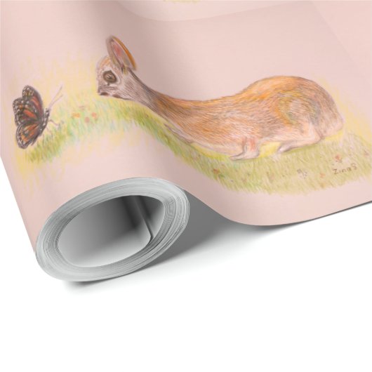 Ben jij de paashaas? cadeaupapier (Rol Hoek)