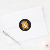 Ben jij Fall-o-ween Direction Grappig Sarcasme Cit Ronde Sticker (Envelop)