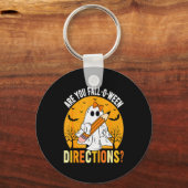 Ben jij Fall-o-ween Direction Grappig Sarcasme Cit Sleutelhanger (Voorkant)