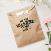 Ben jij Fall-O-Ween Jezus christelijk Halloween Bedankzakje (Gezegeld)