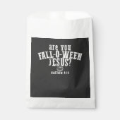 Ben jij Fall-O-Ween Jezus christelijk Halloween Bedankzakje (Voorkant)