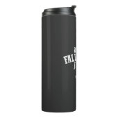 Ben jij Fall-O-Ween Jezus christelijk Halloween Thermosbeker (Gedraaid links)