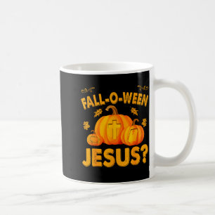 Ben jij Fall-o-ween Jezus christelijke pompoen Hal Koffiemok
