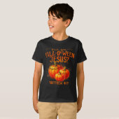 Ben jij Fall-o-ween Jezus Pompoen Religieus Hallow T-shirt (Voorkant volledig)
