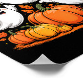 Ben jij Fall Oween Jezus Halloween Christus Poster (Hoek)