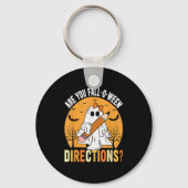Ben jij Herfst-o-ween Direction Funny Sarcastic Qu Sleutelhanger (Voorkant)