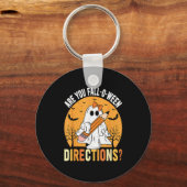 Ben jij Herfst-o-ween Direction Funny Sarcastic Qu Sleutelhanger (Voorkant)