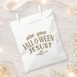 Ben jij HERFST-O-WEEN Jesus? Christelijk Halloween Bedankzakje