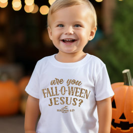Ben jij HERFST-O-WEEN Jesus? Christelijk Halloween T-shirt