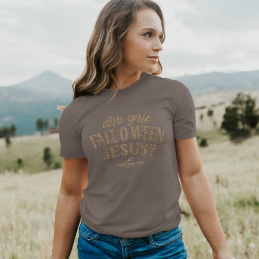 Ben jij HERFST-O-WEEN Jesus? Christelijk Halloween T-shirt