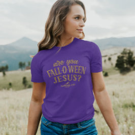 Ben jij HERFST-O-WEEN Jesus? Christelijk Halloween T-shirt