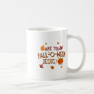 Ben jij Herfst-o-ween Jesus Christelijk Herfst Hal Koffiemok