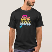 Ben jij jij de Pan Pride Flag Pansexual 1 T-shirt (Voorkant)