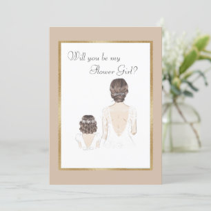 Ben jij mijn Bloemenmeisje Weddenschap Gold? Kaart