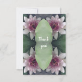 Ben jij mijn blowermeisje Pink Lotus Flowers? Kaart (Achterkant)