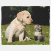 BEN JIJ MIJN GROTE BROER? FLEECE DEKEN (Voorkant (Horizontaal))