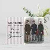 Ben jij mijn huisgenoot om Kaart te vragen? (Staand voorkant)