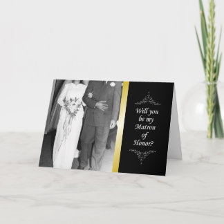 Ben jij mijn Matron of Honor?