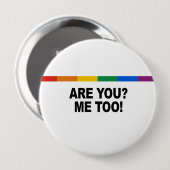 Ben jij ook ik ronde button 4,0 cm (Voorkant /achterkant)