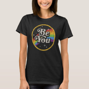 Ben jij Regenboogvlag Galaxy Lgbetq Pride Gay Lgbt T-shirt