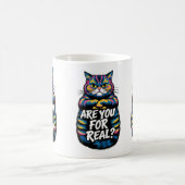 Ben jij voor een grappige chagrijnige kat? koffiemok (Center)