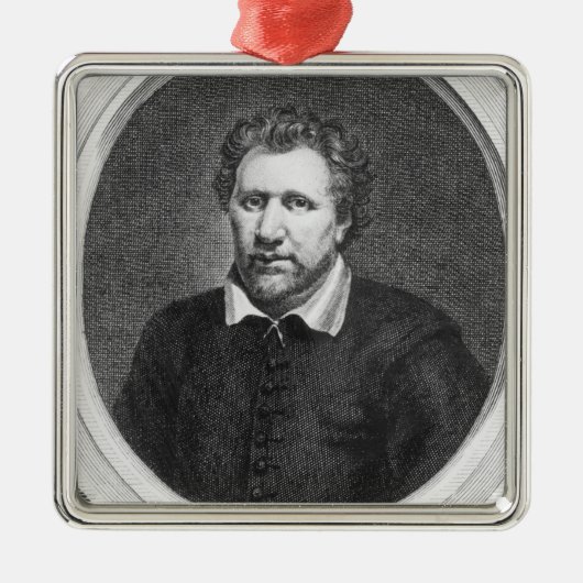 Ben Jonson Metalen Ornament (Voorkant)