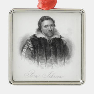 Ben Jonson Metalen Ornament
