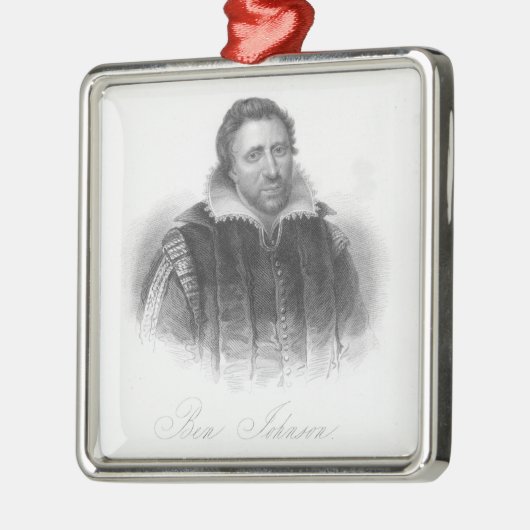 Ben Jonson Metalen Ornament (Links)