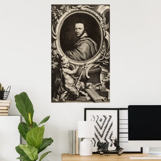 Ben Jonson Poster (Thuiskantoor)