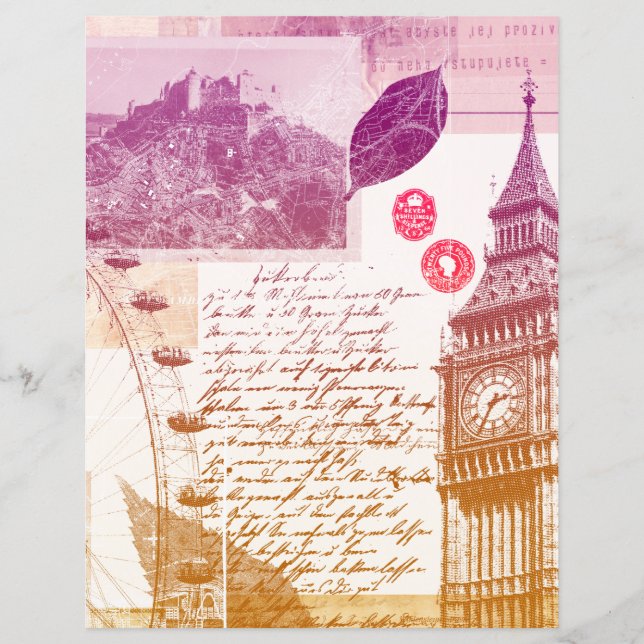  Ben Journal Scrapbook paper (Voorkant)