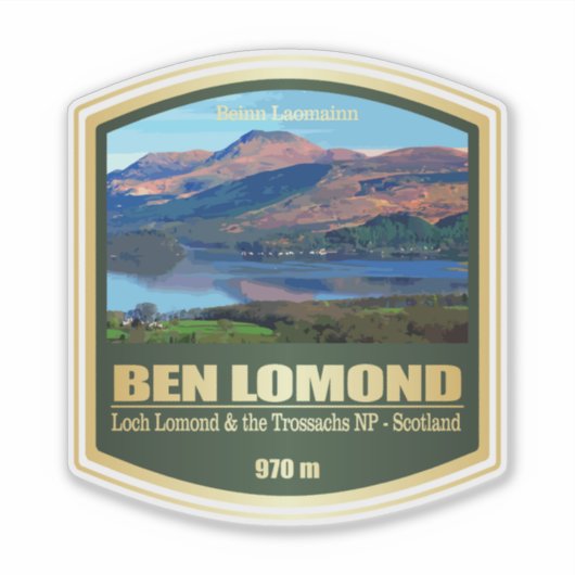 Ben Lomond (PF) Sticker (Voorkant)