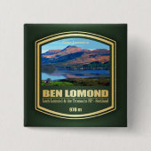 Ben Lomond (PF) Vierkante Button 5,1 Cm (Voorkant)