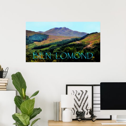ben lomond poster (Thuiskantoor)