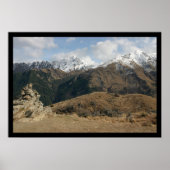 Ben Lomond, Queenstown NZ Poster (Voorkant)