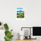 Ben Lomond Schotland Reisprint Poster (Thuiskantoor)
