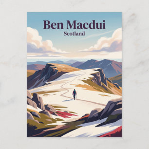 Ben Macdui Schotland Briefkaart
