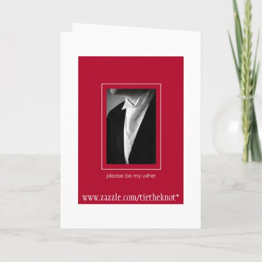 ben mijn ceremoniemeester (Achterkant)