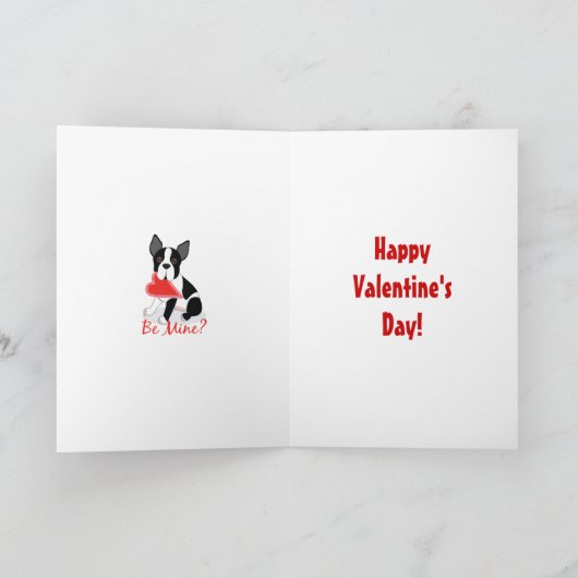 Ben Mijn? De Kaart van de Valentijnsdag van Boston (Binnen)