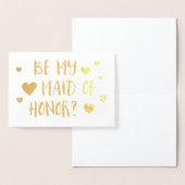 ben mijn dienstmeisje van eerbokeh folie kaarten (Display)