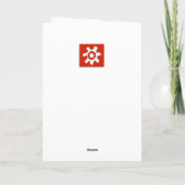  ben mijn feestdagen kaart (Achterkant)