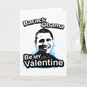 Ben mijn Kaart van Valentijn Barack Obama