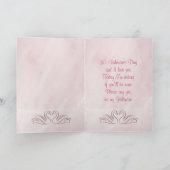 Ben mijn Kaart van Valentijn met harten, nam en (Binnen)