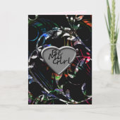 "Ben Mijn Meisje " * Feestdagen Kaart (Voorkant)