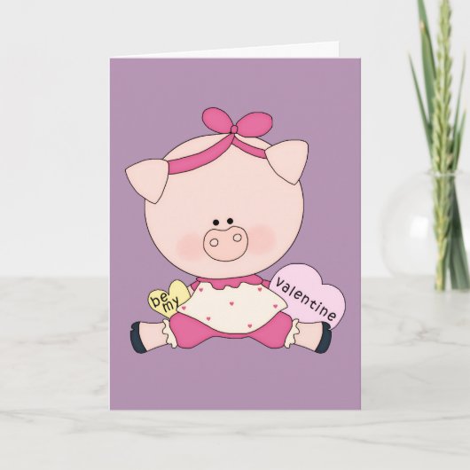 Ben Mijn Piggy Valentijn Feestdagen Kaart (Voorkant)