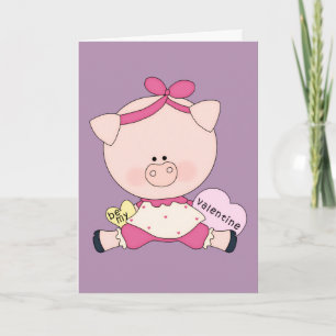 Ben Mijn Piggy Valentijn Feestdagen Kaart