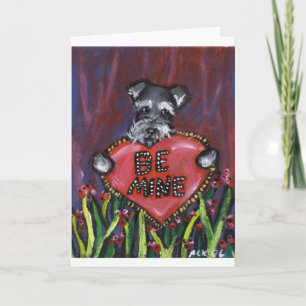 Ben Mijn Schnauzer Valentijn Feestdagen Kaart