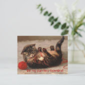 Ben Mijn snorren-fect-Snorren Valentijn! Feestdagenkaart (Staand voorkant)