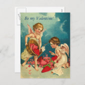 Ben Mijn Valentijn! Briefkaart (Voorkant / Achterkant)