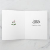 BEN MIJN VALENTIJN Cool Kerel Floral Kaart (Binnen)