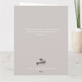 BEN MIJN VALENTIJN Cool Kerel Floral Kaart (Achterkant)